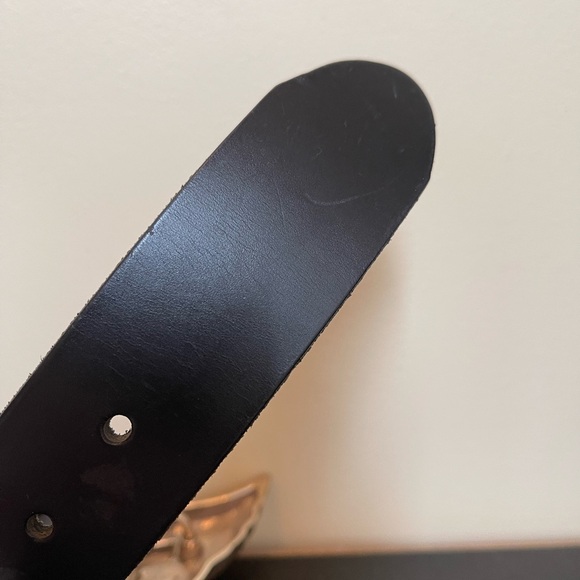 Harley Davidson Leather Belt & Buckle - Picture 10 of 11